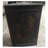 ORIENTAL PAINTED CUPBOARD