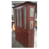 SIDE VIEW OF CUPBOARD