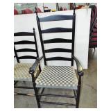 SHAKER STYLE LADDER BACK CHAIR