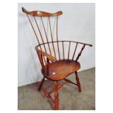 PLANK SEAT WINDSOR STYLE ARM CHAIR