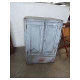 PAINTED PINE CUPBOARD
