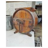 WOOD BUTTER CHURN