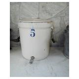 5 GAL. DRINK DISP. CROCK