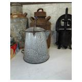 GRAY AGATE COFFEE POT