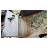 INTERIOR OF SCRAP BOOK