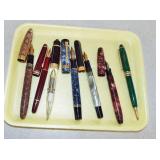 ASSORTED RETRO FOUNTAIN PENS