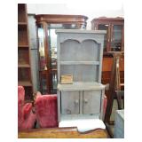 SMALL DOLL SIZE STEPBACK CUPBOARD