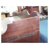 DOVETAILED GALLERY TOP ON SPICE CHEST