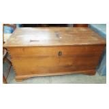 EARLY DOVETAILED BLANKET CHEST