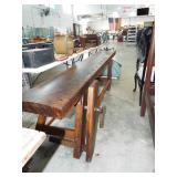 EARLY WORK BENCH WITH VICE