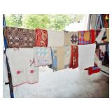 ASSORTED QUILTS AND COVERLETS