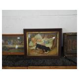 VICTORIAN FRAMED BABY PICTURE