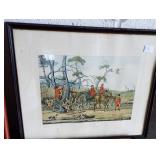 FRAMED HUNT SCENE