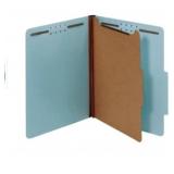7x Office Depot 1-divider Folders 7x Office Depot 1-divider Folders