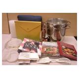 Cook Books, Pots & More