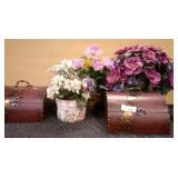 All For Giving Boxes & Faux Flowers