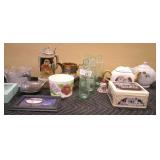 Glassware, Tea Pots & More