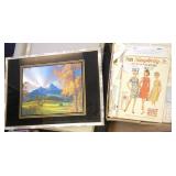 Mountain Picture, Sewing Partern & More
