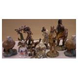Collectible Bald Eagles & Native American Figures
