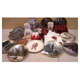 Lenox Bald Eagle Plates & Christmas Decor