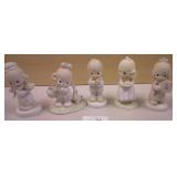 5x Collectible Precious Moments Figures