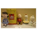Collectible Charlie Brown, Lucy & Precious Moment