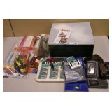 Scissors, Scarp Book Organizer & More