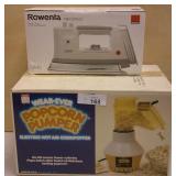 Rowenta Vapopress & Popcorn Pumper