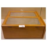 2x Mirrored Spinning Cosmetic Cabinet