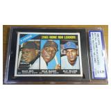 1966 Topps Mays Mccovey Williams Graded 5