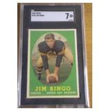 1958 Topps Jim Ringo SGC 7 Football