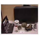 Breif Case, Hole Puncher & More