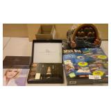 vacuum bag, makeup set & more