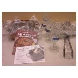 copper chef pan, wine glasses & more