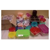 Tuperware & Silicon Cupcake Bake Ware