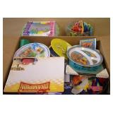 scissors, kids plates & more