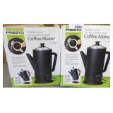 2x Presto Cordless Serve Coffee Maker 2x Presto Cordless Serve Coffee Maker