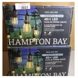 2x Hampton Bay Led String Lights 2x Hampton Bay Led String Lights