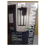 Hampton Bay Hurley Wall Lantern Hampton Bay Hurley Wall Lantern