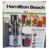Hamilton Beach Big Mouth Easy Clean Juicer Hamilton Beach Big Mouth Easy Clean Juicer