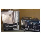Hampton Bay Sutton Place Pendant & String Lights Hampton Bay Sutton Place Pendant & String Lights