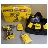 Dewalt 20v Compact Drill Driver Kit With Batteries Dewalt 20v Compact Drill Driver Kit With Batteries