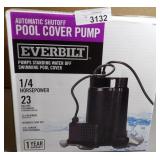 Everbilt Pool Cover Pump 1/4hp Everbilt Pool Cover Pump 1/4hp