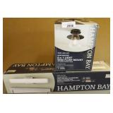 Hampton Bay Vanity Light & Semi-flush Mount Hampton Bay Vanity Light & Semi-flush Mount