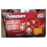 Husky 5-socket 50ft String Light Husky 5-socket 50ft String Light