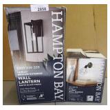 Hampton Bay Wall Lantern & Wall Sconce Hampton Bay Wall Lantern & Wall Sconce