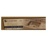 Glacier Bay Top Mount 25in Single Bowl Sink Glacier Bay Top Mount 25in Single Bowl Sink