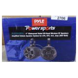 Pyle Power Sports Waterproof Wireless Speakers Pyle Power Sports Waterproof Wireless Speakers