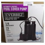 Everbilt Pool Cover Pump 1/4hp Everbilt Pool Cover Pump 1/4hp