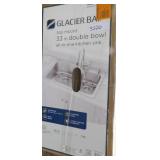 Glacier Bay Top Mount 33in Double Bowl Sink Glacier Bay Top Mount 33in Double Bowl Sink